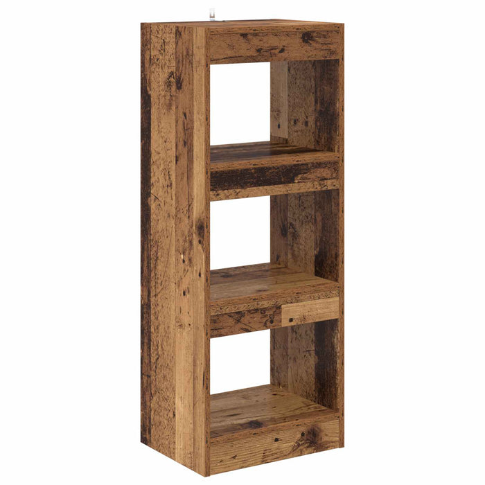 Dulap pentru cărți Lemn vechi 40 x 30 x 103 cm Lemn compozit - WALTI WALTI