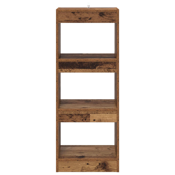 Dulap pentru cărți Lemn vechi 40 x 30 x 103 cm Lemn compozit - WALTI WALTI