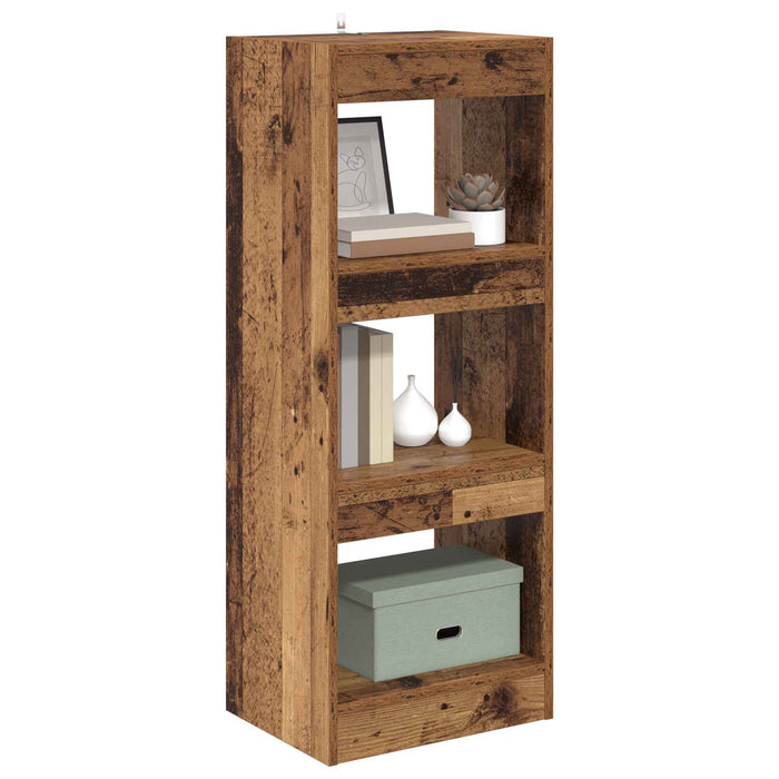Dulap pentru cărți Lemn vechi 40 x 30 x 103 cm Lemn compozit - WALTI WALTI