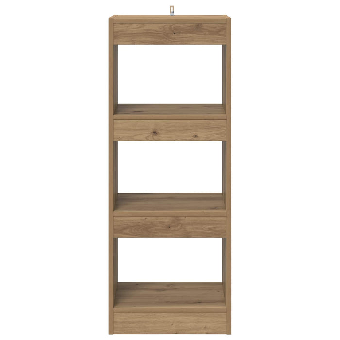 Dulap pentru cărți stejar artizanal 37 x 30 x 103 cm - WALTI WALTI