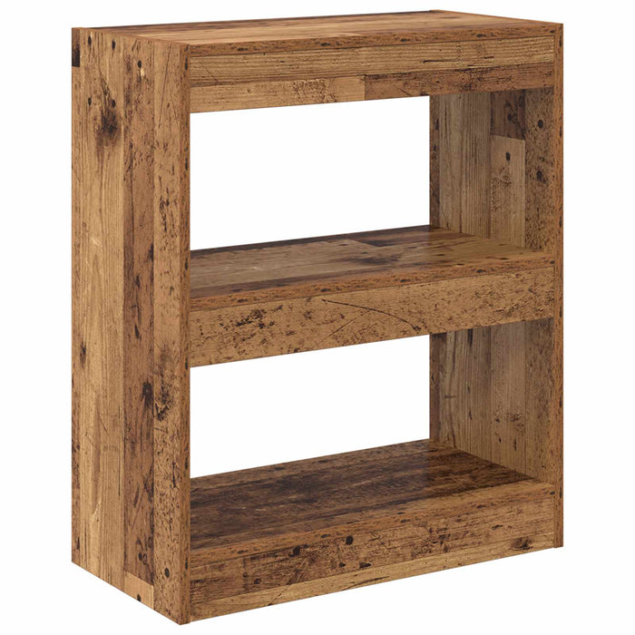 Dulap pentru cărți Lemn vechi 60 x 30 x 72 cm Lemn compozit - WALTI WALTI