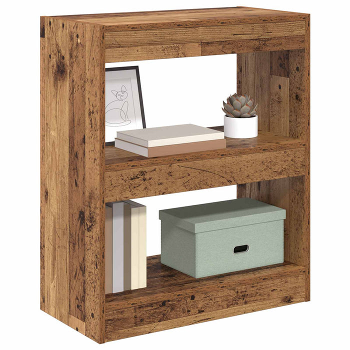 Dulap pentru cărți Lemn vechi 60 x 30 x 72 cm Lemn compozit - WALTI WALTI