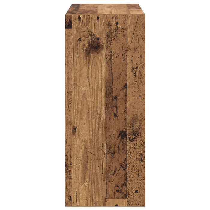 Dulap pentru cărți Lemn vechi 60 x 30 x 72 cm Lemn compozit - WALTI WALTI