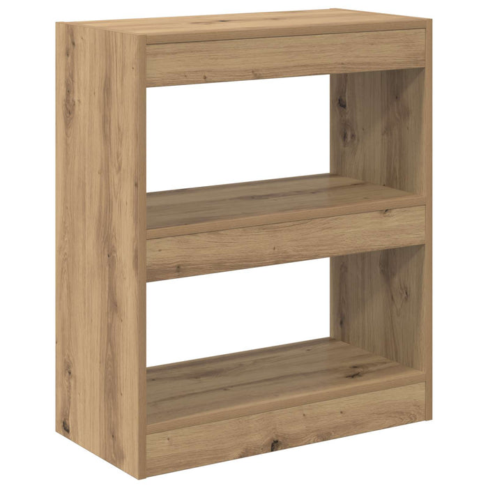 Dulap pentru cărți 2 niveluri 60 x 30 x 72 cm Lemn compozit - WALTI WALTI