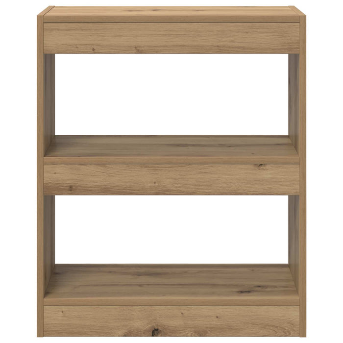 Dulap pentru cărți 2 niveluri 60 x 30 x 72 cm Lemn compozit - WALTI WALTI