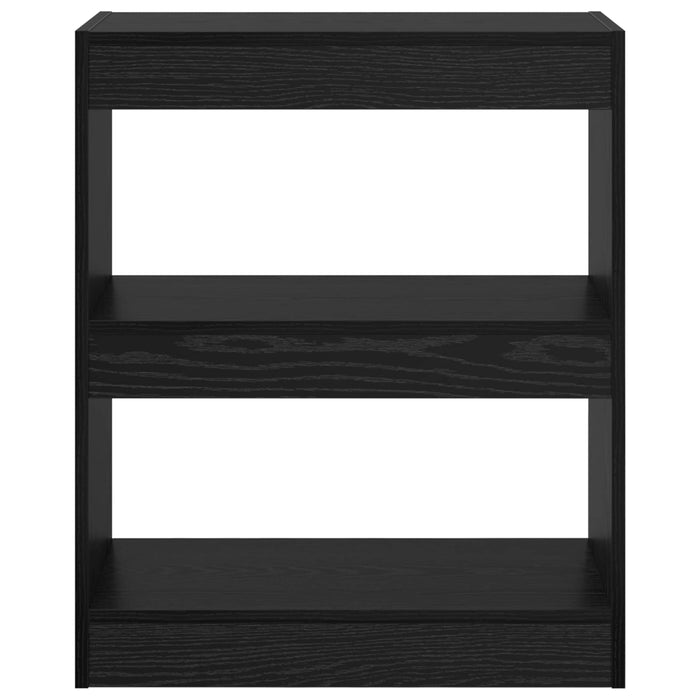 Dulap pentru cărți Stejar Negru 60 x 30 x 72 cm Lemn compozit - WALTI WALTI