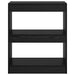 Dulap pentru cărți Stejar Negru 60 x 30 x 72 cm Lemn compozit - WALTI WALTI