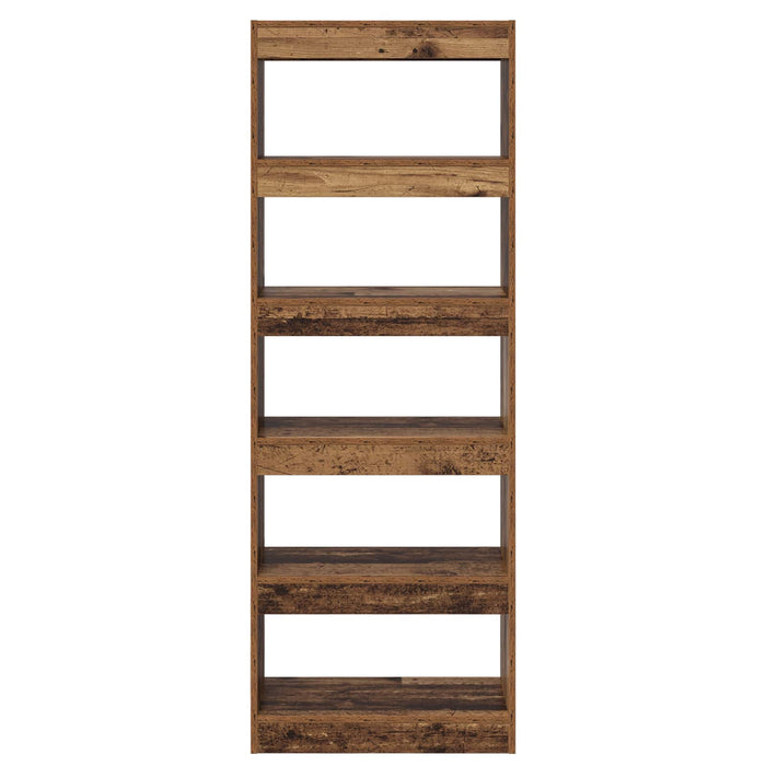 Dulap pentru cărți Lemn vechi 60 x 30 x 166 cm Lemn compozit - WALTI WALTI