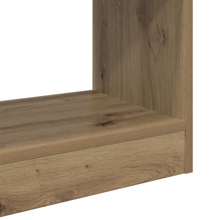Dulap pentru cărți stejar artizanal 60 x 30 x 166 cm - WALTI WALTI