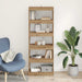 Dulap pentru cărți stejar artizanal 60 x 30 x 166 cm - WALTI WALTI
