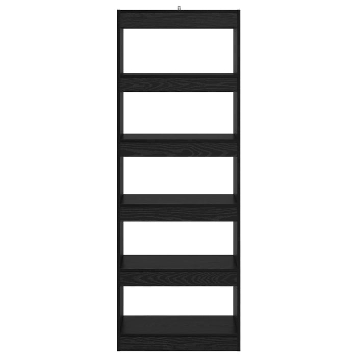 Dulap pentru cărți Stejar negru 60 x 30 x 166 cm Lemn compozit - WALTI WALTI