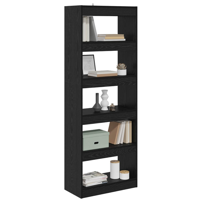 Dulap pentru cărți Stejar negru 60 x 30 x 166 cm Lemn compozit - WALTI WALTI
