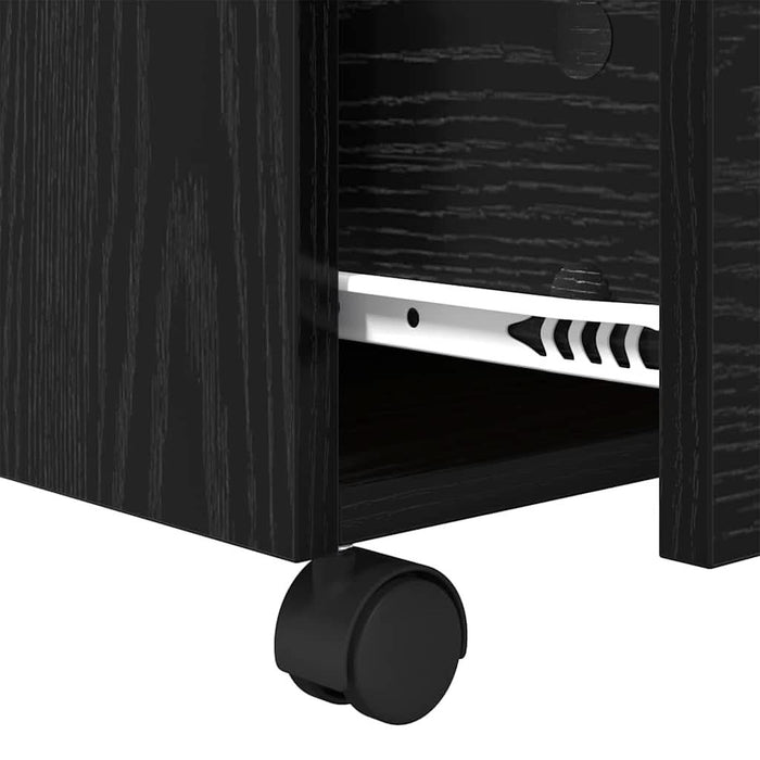 Masă de cafea Stejar Negru 55 x 55 x 45cm Lemn compozit - WALTI WALTI