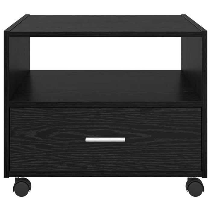 Masă de cafea Stejar Negru 55 x 55 x 45cm Lemn compozit - WALTI WALTI