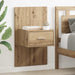 Dulap de noapte 2 pcs Stejar Artizanal 50 x 32,5 x 80cm - WALTI WALTI