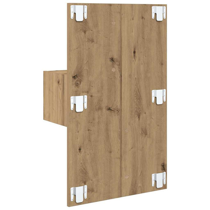 Dulap de noapte 2 pcs Stejar Artizanal 50 x 32,5 x 80cm - WALTI WALTI