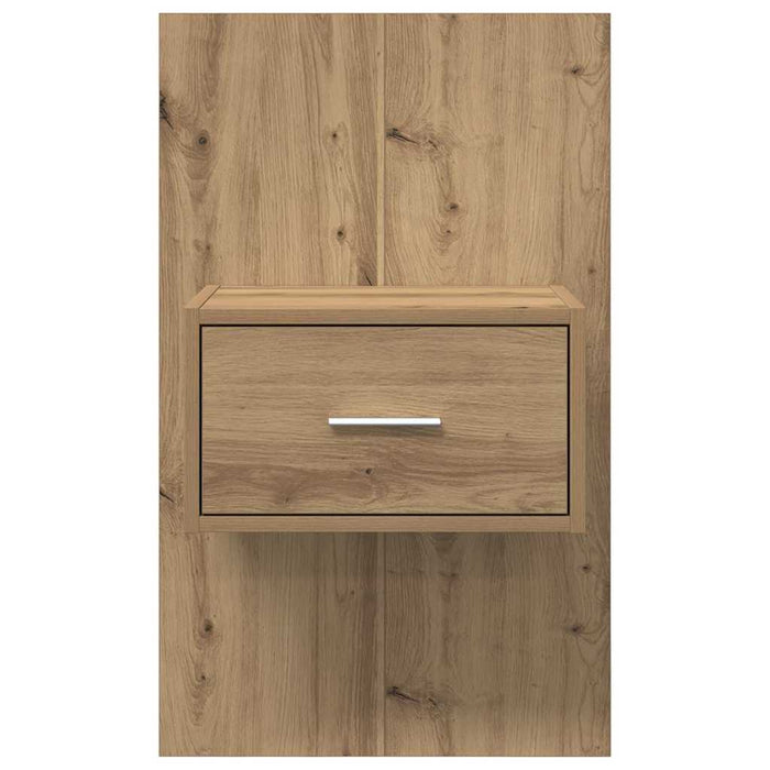 Dulap de noapte 2 pcs Stejar Artizanal 50 x 32,5 x 80cm - WALTI WALTI