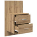 Noptieră suspendată 2 pcs Stejar Artizanal 48,5 x 32,5 x 80 cm - WALTI WALTI