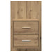 Noptieră suspendată 2 pcs Stejar Artizanal 48,5 x 32,5 x 80 cm - WALTI WALTI