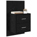 Noptieră suspendată 2 pcs Stejar Negru 48,5 x 32,5 x 80 cm - WALTI WALTI