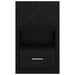 Dulap de noapte cu sertar 2 pcs Stejar Negru 50 x 32.5 x 80cm - WALTI WALTI