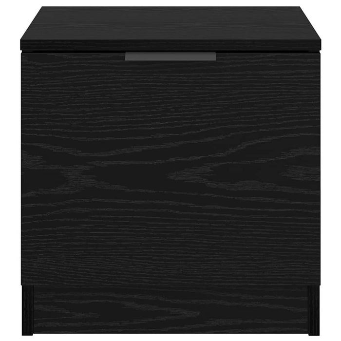 Dulap de pat 2 pcs Stejar Negru 40 x 39 x 40cm Lemn compozit - WALTI WALTI