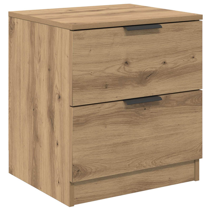 Dulap de noapte 2 buc. Stejar Artizanal 45 x 39 x 50 cm WALTI