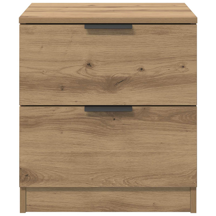 Dulap de noapte 2 buc. Stejar Artizanal 45 x 39 x 50 cm WALTI