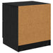 Dulap de noapte cu sertar 2 pcs Stejar Negru 45 x 39 x 50 cm - WALTI WALTI