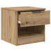 Dulap de pat cu sertar 2 pcs Stejar Artizanal 40 x 39 x 40cm - WALTI WALTI
