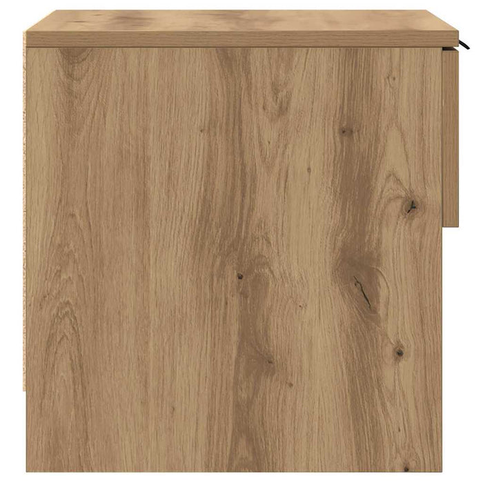 Dulap de pat cu sertar 2 pcs Stejar Artizanal 40 x 39 x 40cm - WALTI WALTI