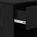 Dulap de pat 2 pcs Stejar Negru 40 x 39 x 40cm Lemn compozit - WALTI WALTI