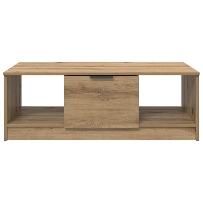 Masă de cafea Stejar Artizanal 102 x 50 x 36cm Lemn compozit - WALTI WALTI