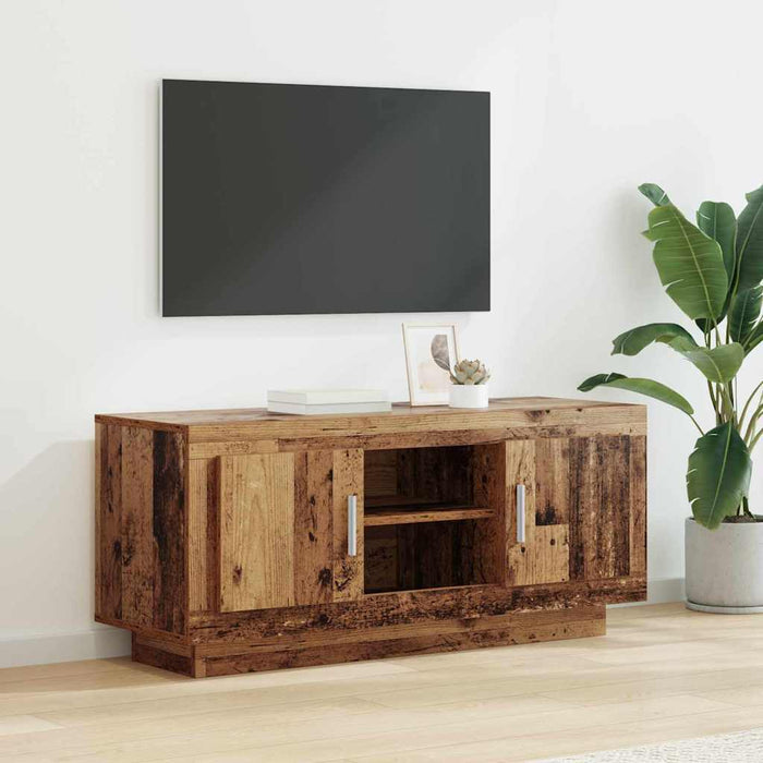 Cabinet TV Lemn Vechi 102 x 35 x 45 cm Lemn compozit - WALTI WALTI