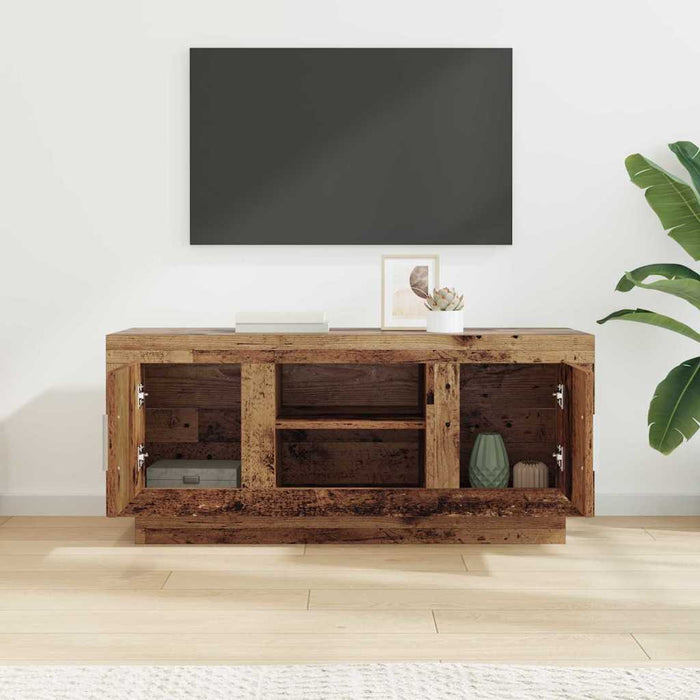 Cabinet TV Lemn Vechi 102 x 35 x 45 cm Lemn compozit - WALTI WALTI