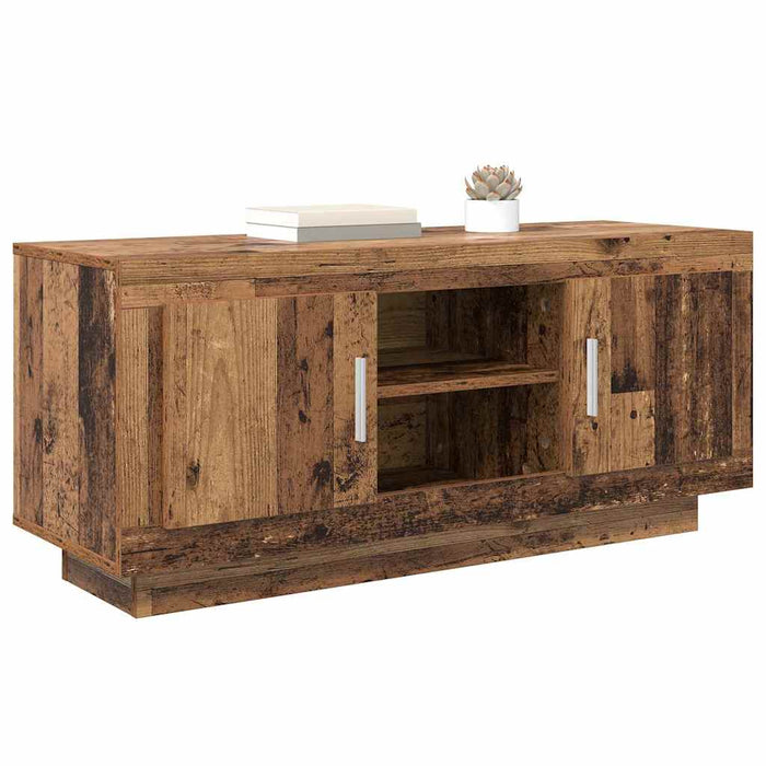 Cabinet TV Lemn Vechi 102 x 35 x 45 cm Lemn compozit - WALTI WALTI