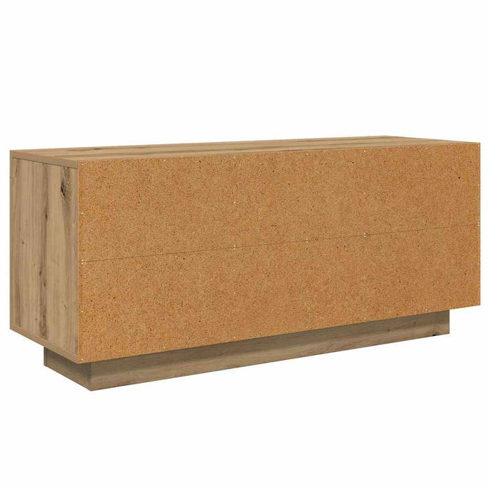Cabinet TV Stejar Artizanal 102 x 35 x 45 cm Lemn compozit - WALTI WALTI