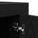 Cabinet TV Stejar Negru 102 x 35 x 45 cm Lemn compozit - WALTI WALTI