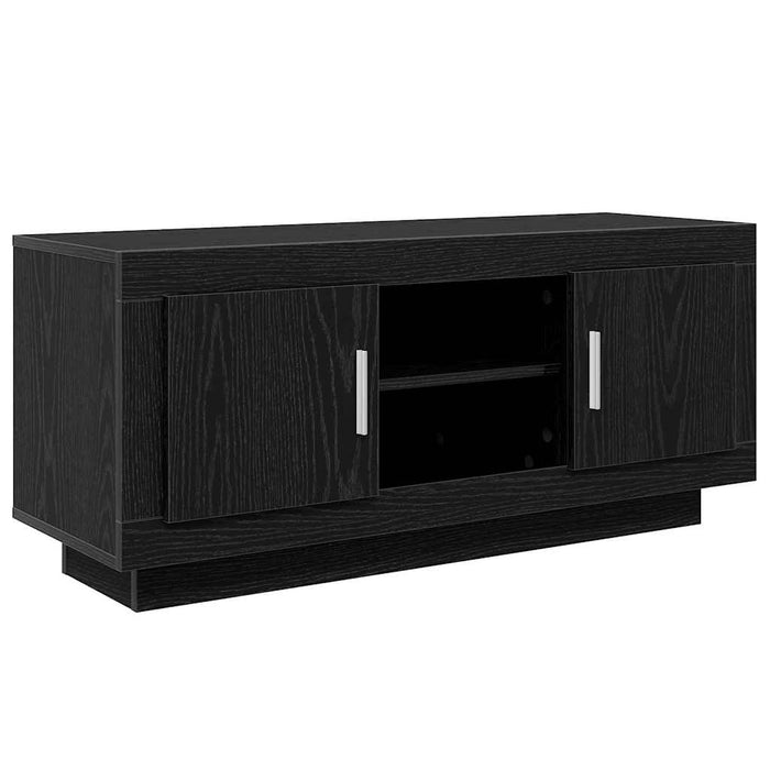 Cabinet TV Stejar Negru 102 x 35 x 45 cm Lemn compozit - WALTI WALTI