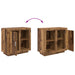 Bufet Lemn vechi 80 x 40 x 75 cm Lemn compozit - WALTI WALTI