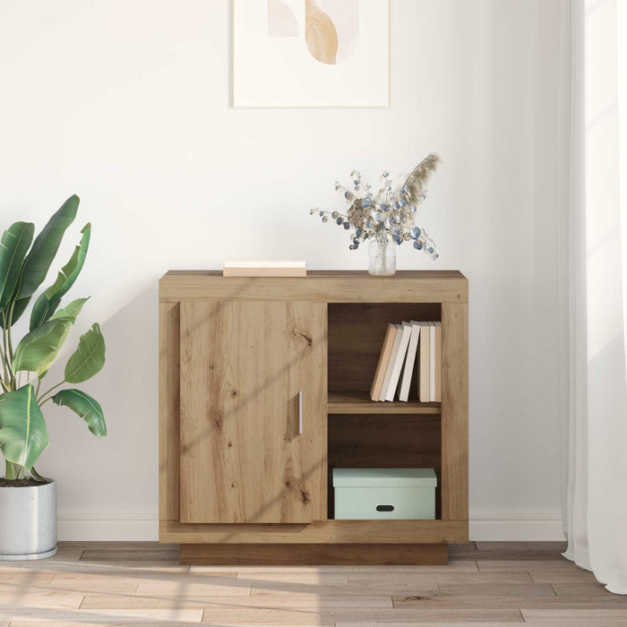 Bufet Stejar Artizanal 80 x 40 x 75 cm Lemn compozit - WALTI WALTI