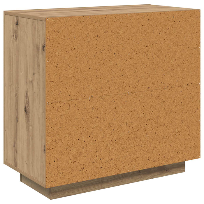 Bufet Stejar Artizanal 80 x 40 x 75 cm Lemn compozit - WALTI WALTI