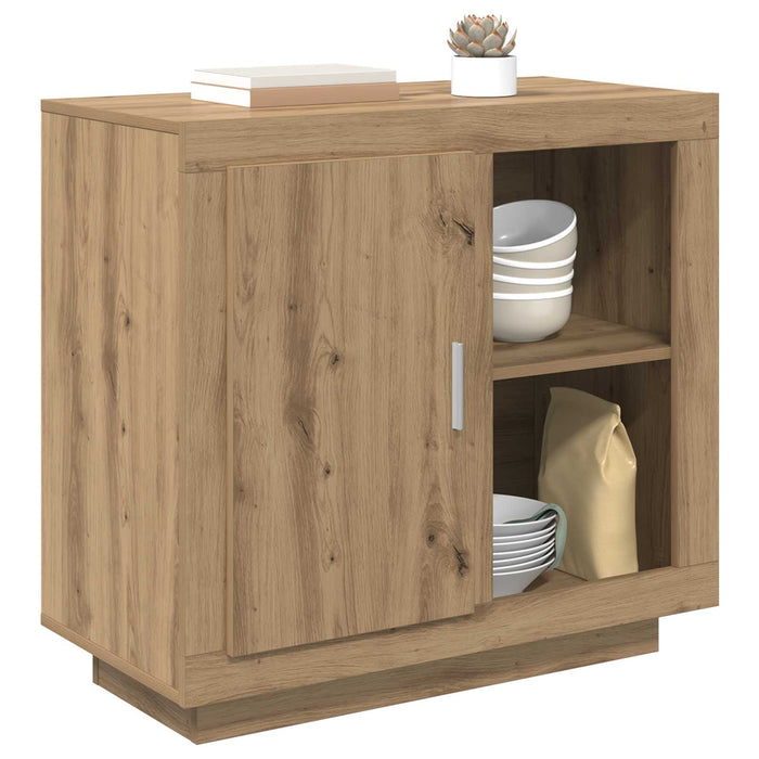 Bufet Stejar Artizanal 80 x 40 x 75 cm Lemn compozit - WALTI WALTI