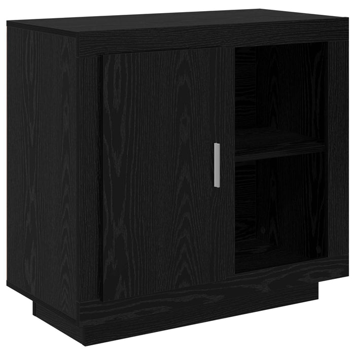 Bufet Stejar Negru 80 x 40 x 75 cm Lemn compozit - WALTI WALTI