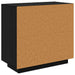 Bufet Stejar Negru 80 x 40 x 75 cm Lemn compozit - WALTI WALTI