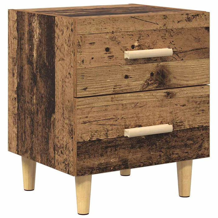 Dulap de pat Lemn vechi 40 x 35 x 47.5cm Lemn compozit - WALTI WALTI