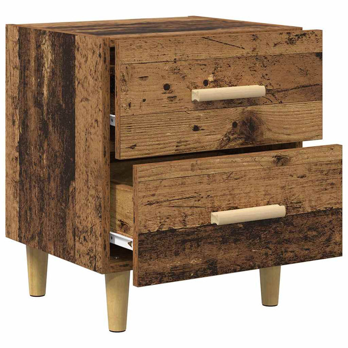 Dulap de pat Lemn vechi 40 x 35 x 47.5cm Lemn compozit - WALTI WALTI