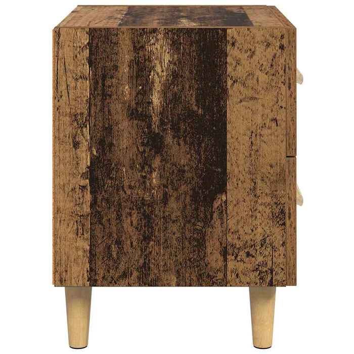 Dulap de pat Lemn vechi 40 x 35 x 47.5cm Lemn compozit - WALTI WALTI