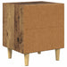 Dulap de pat 2 pcs Lemn vechi 40 x 35 x 47.5cm Lemn compozit - WALTI WALTI