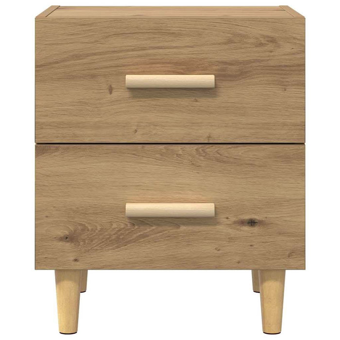 Dulap de pat Stejar Artizanal 40 x 35 x 47.5cm Lemn compozit - WALTI WALTI